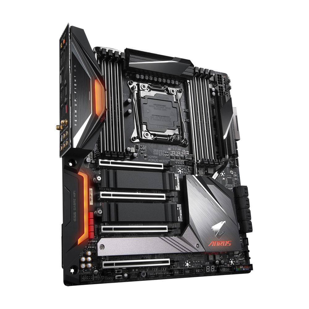 GIGABYTE X299X AORUS MASTER E-ATX Motherboard - Black