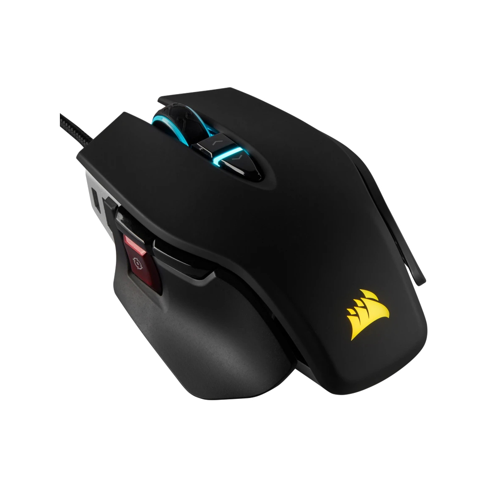 CORSAIR M65 RGB ELITE Tunable FPS Wired Gaming Mouse - Black