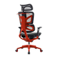 GAMVITY Ergonomic Mesh Office Chair – Red Aluminum Alloy