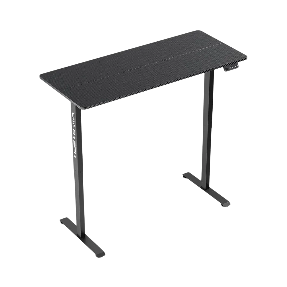 Owlotech Manager Height Adjustable Desk with Motor 140x60cm Black