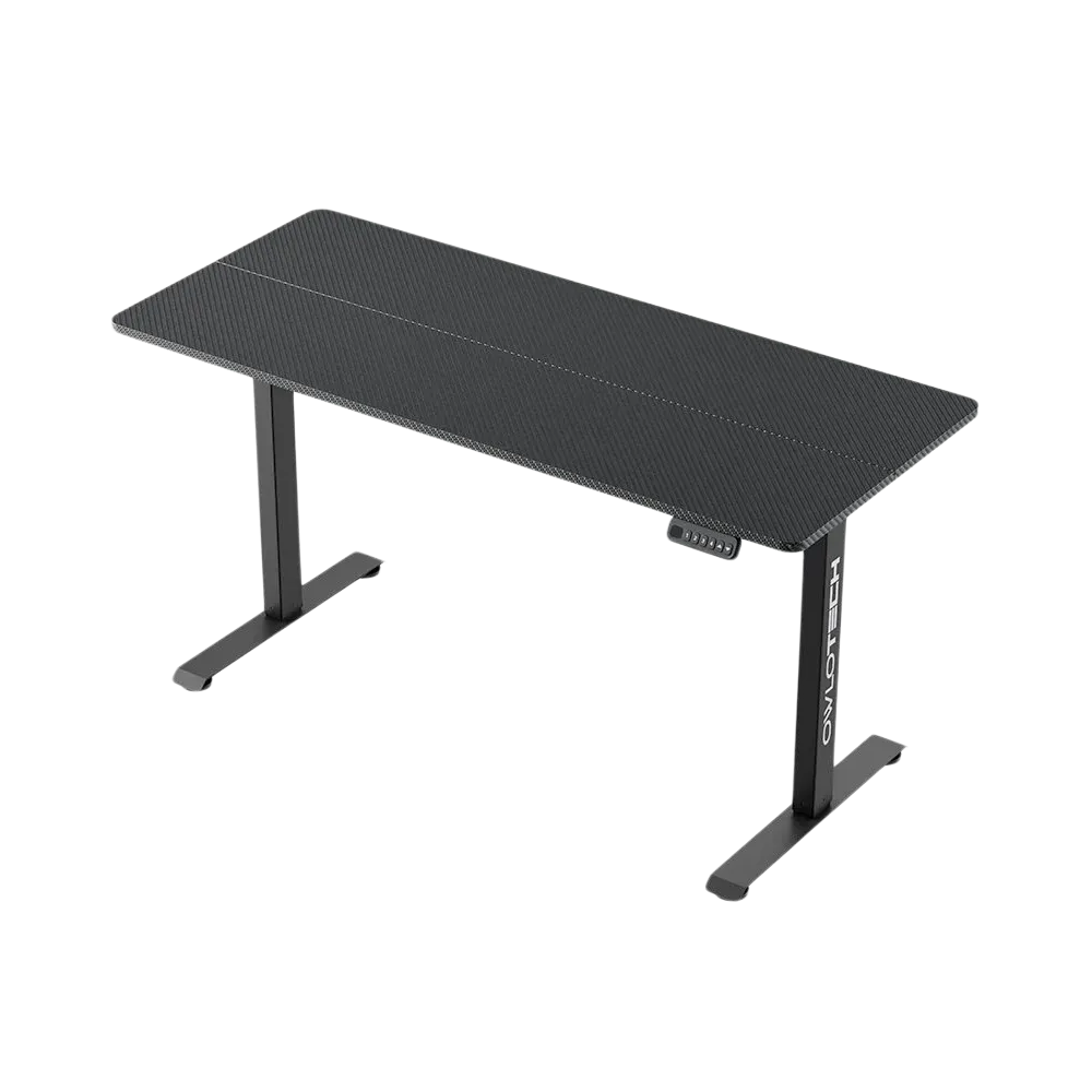 Owlotech Manager Height Adjustable Desk with Motor 140x60cm Black