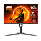 AOC U27G3X 27 Inch 160Hz 4K UHD HDMI 2.1 1ms IPS Gaming Monitor - Black