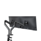 Gamvity Adjustable Dual Monitor Arm Stand – Premium Aluminum Mount for 27" Monitors