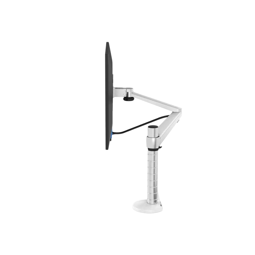 Gamvity Single-Arm Aluminum Desk Clamp Monitor Mount for 27"–32" Displays