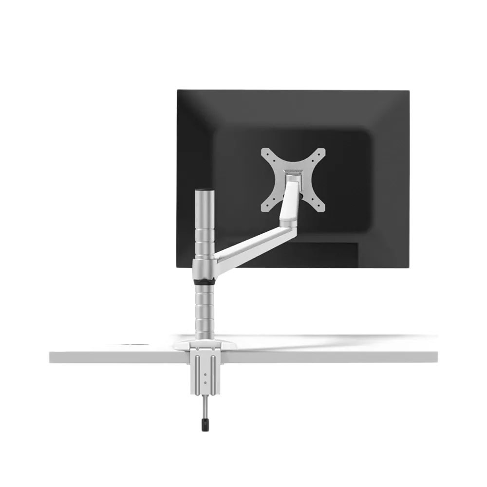 Gamvity Single-Arm Aluminum Desk Clamp Monitor Mount for 27"–32" Displays