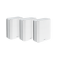 ASUS ZenWiFi BT8 (3pk) Tri-band WiFi 7 Smart AiMesh Extendable Router - White