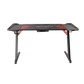 Gamvity Z Shaped Gaming Desk 1200*600 - Carbon Fiber Black