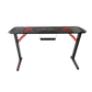 Gamvity Z Shaped Gaming Desk 1200*600 - Carbon Fiber Black
