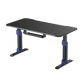 Xd2s Height Adjustable Rgb Gaming Desk Black/blue (140*70)