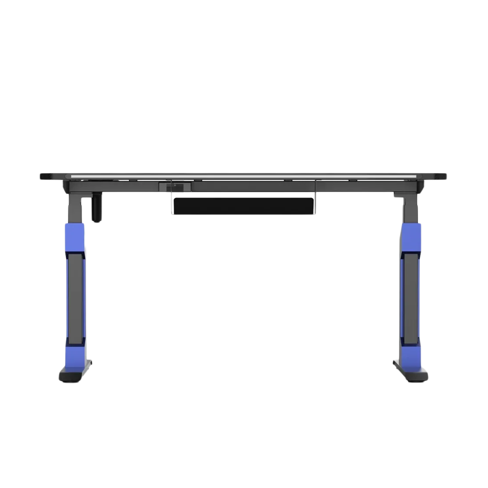 Xd2s Height Adjustable Rgb Gaming Desk Black/blue (140*70)