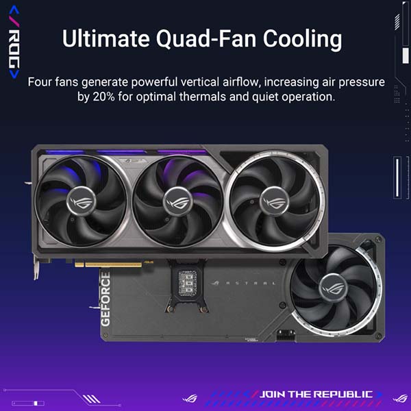 ASUS ROG ASTRAL NVIDIA GeForce RTX 5080 16GB Graphics Card - Black