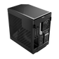HYTE Dual Chamber Panoramic Tempered Glass ATX Case With 3 Fans - Black