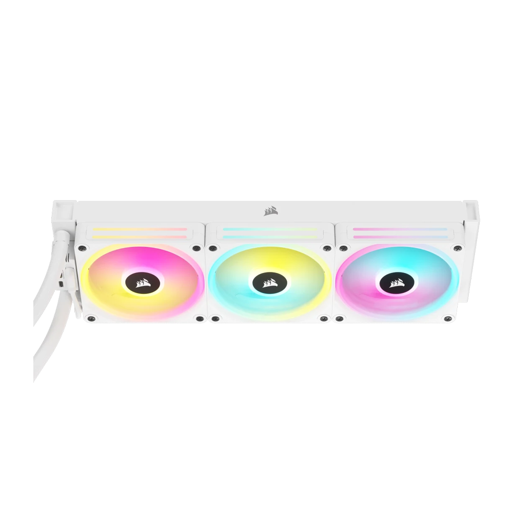 CORSAIR iCUE LINK H150i RGB AIO Liquid CPU Cooler - White