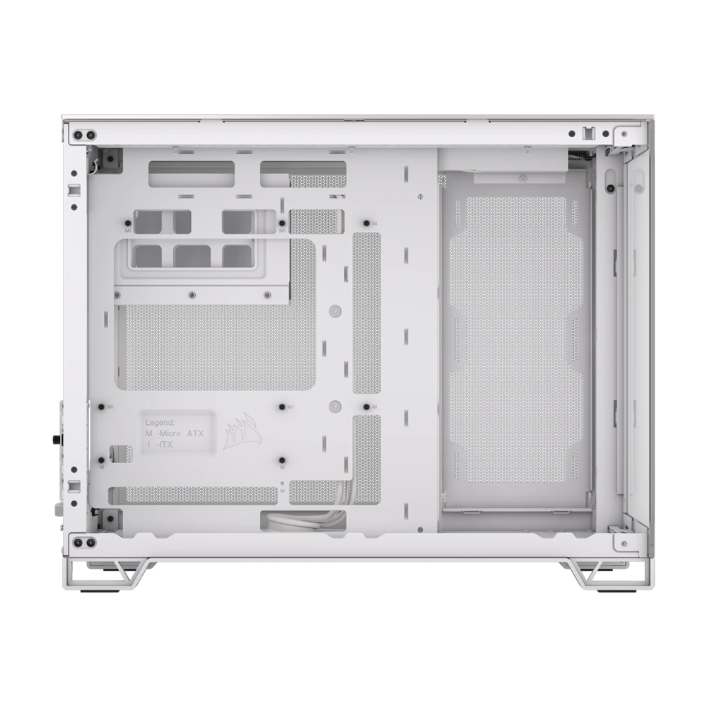 CORSAIR 2500X Mid Tower Case - White
