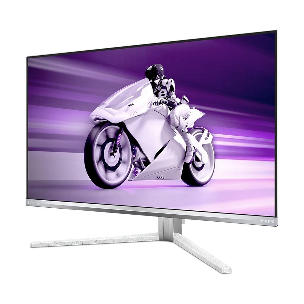 PHILIPS 27 Inch 360HZ HDMI 2.1 x 2 QHD QD OLED Gaming Monitor - White