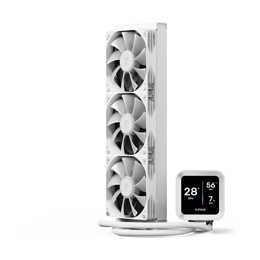 APNX LC1-D 360 Liquid Cooler - White