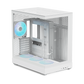 APNX V2-F With 4 Fans Mid Tower Case - White