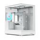 APNX V2-F With 4 Fans Mid Tower Case - White