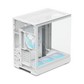 APNX V2-F With 4 Fans Mid Tower Case - White