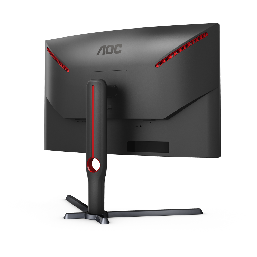 AOC CQ27G3Z 27 Inch 240Hz QHD HDMI 2.0 0.5ms Curved Gaming Monitor - Black