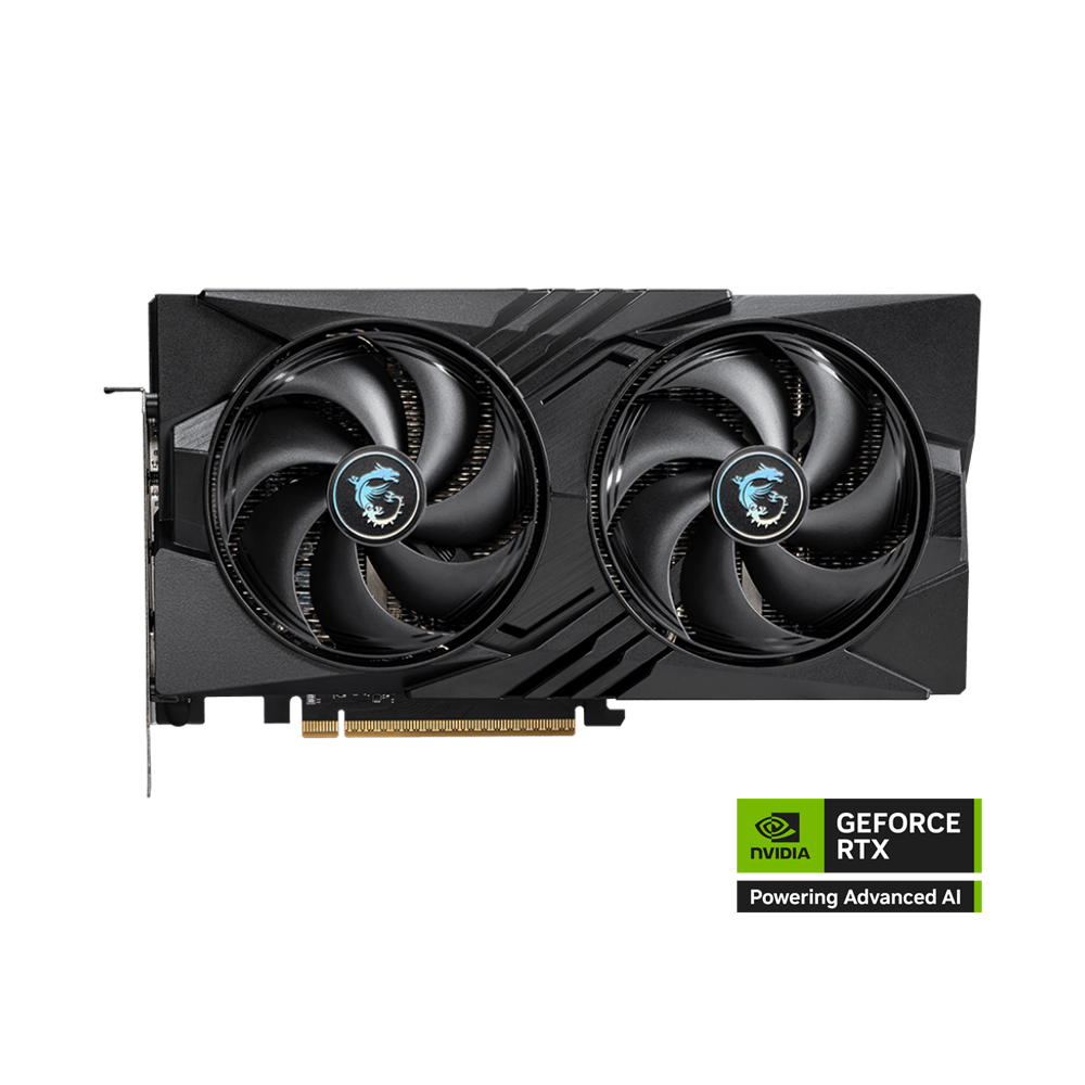 MSI Nvidia GeForce RTX 5060 8GB GAMING OC Graphics Card - Black