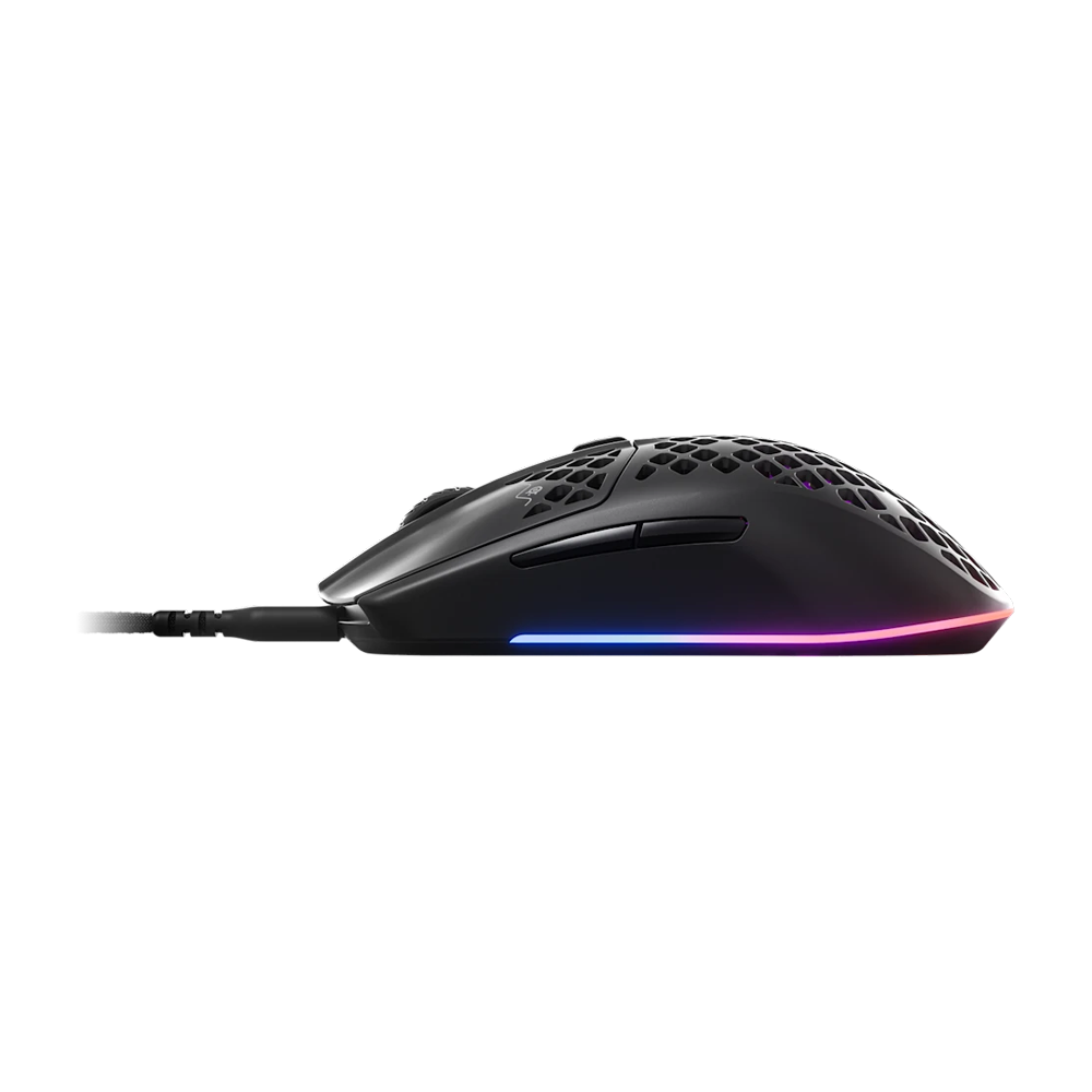 STEELSERIES AEROX 3 (2022) Onyx 6 Wired Gaming Mouse - Black