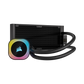 Corsair iCUE LINK H100i RGB 240mm AIO Liquid CPU Cooler - Black