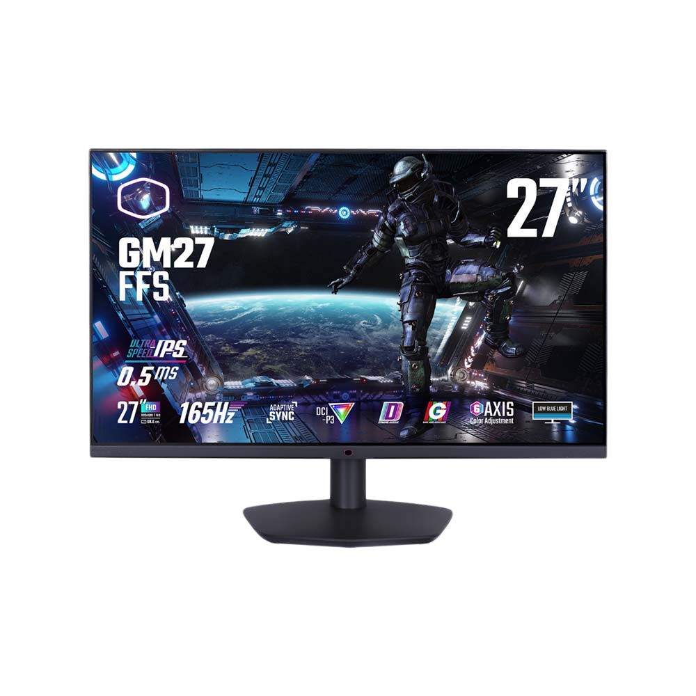 COOLER MASTER GM27-FSS 27 Inch FHD Ultra IPS 165Hz Gaming Monitor - Black