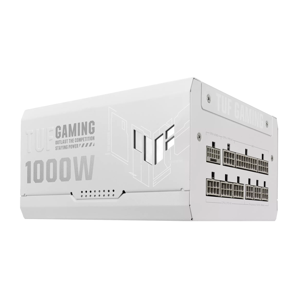 ASUS TUF Gaming 1000W Gold Power Supply - White