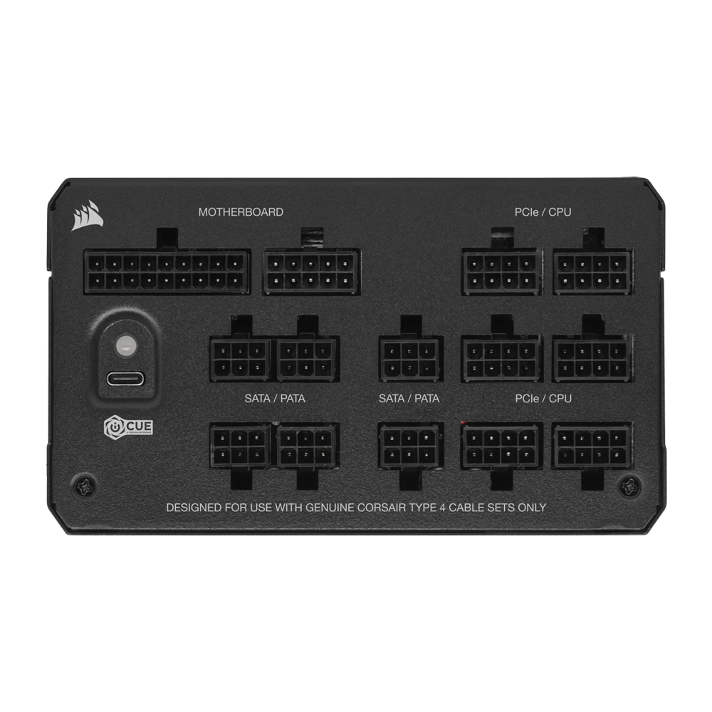 CORSAIR HX1000i 1000W Platinum Fully Modular Ultra-Low Noise ATX Power Supply (UK) - Black