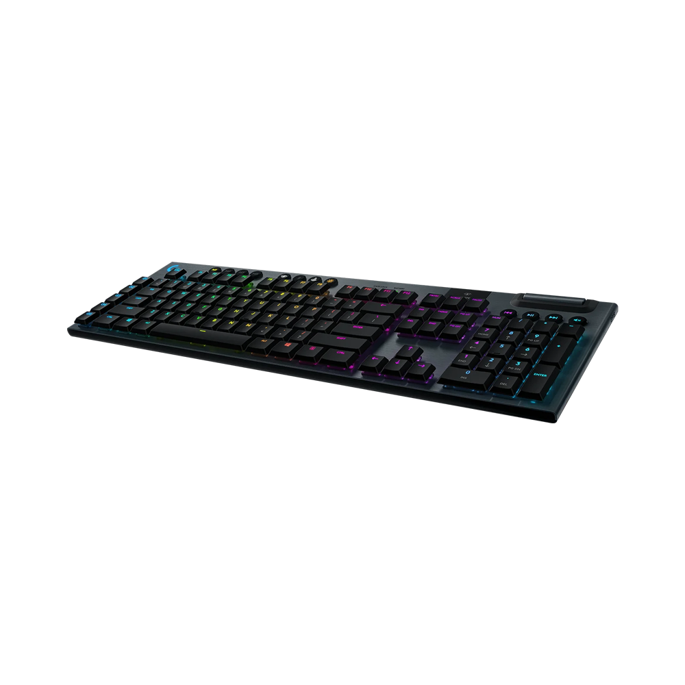 LOGITECH LIGHTSPEED RGB Wireless Mechanical Gaming Keyboard - Black