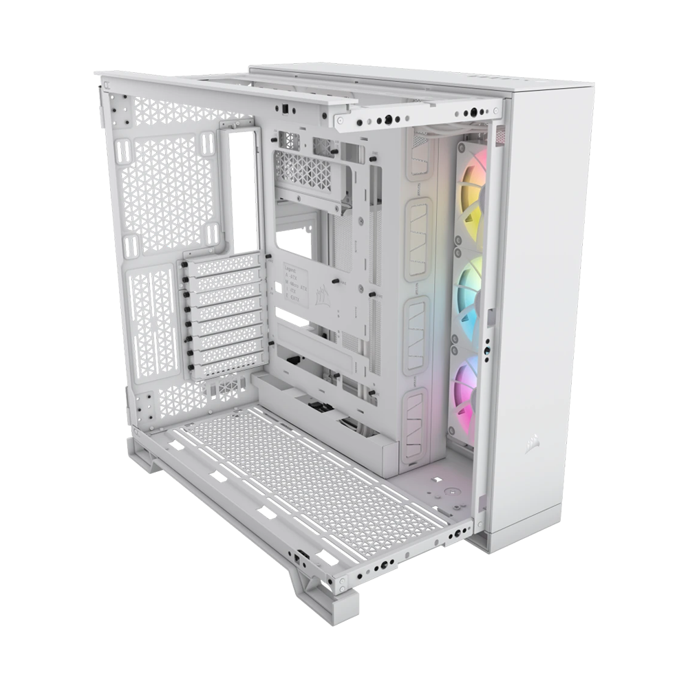 CORSAIR ICUE LINK 6500X RGB Mid Tower Case - White