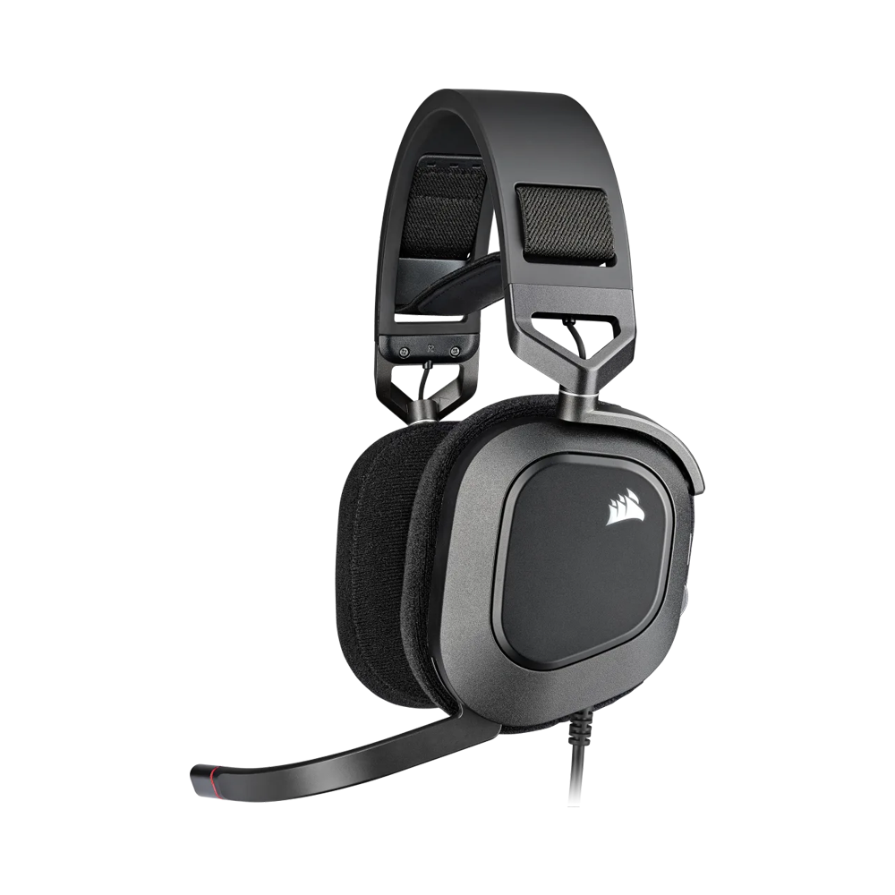 CORSAIR HS80 RGB Wired Gaming Headset (EU) - Carbon