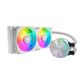 Cooler Master PL240 Flux ARGB CPU Liquid Cooler - White