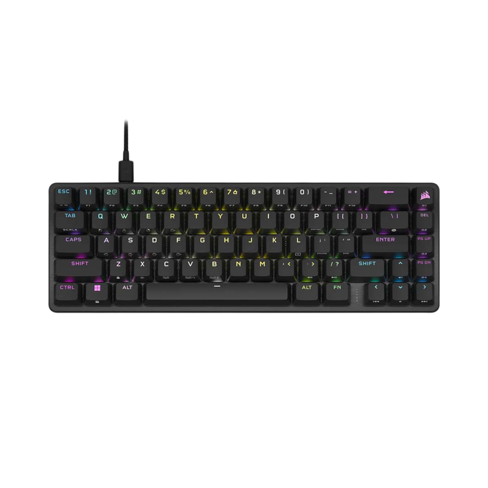 CORSAIR K65 PRO MINI RGB Wired 65% Mechanical Gaming Keyboard - Black