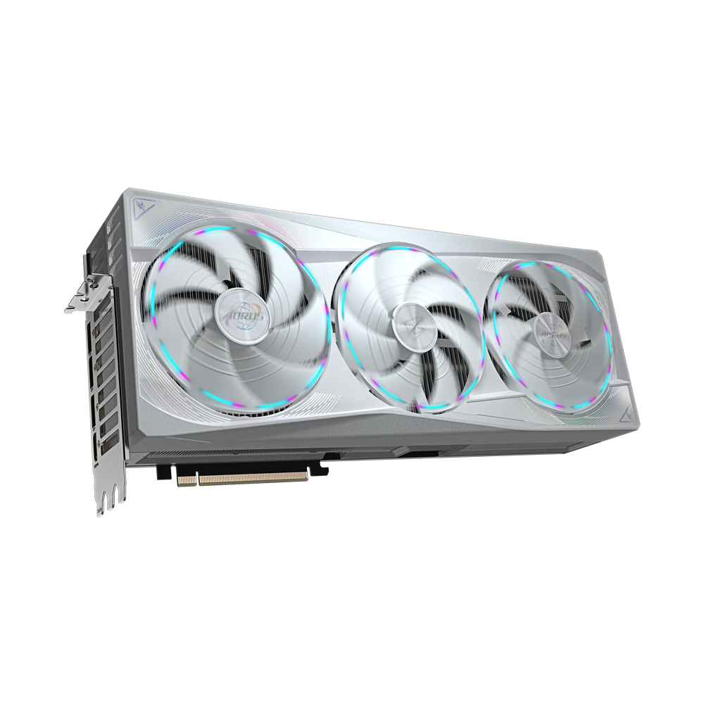 GIGABYTE AORUS NVIDIA GEFORCE RTX 5090 MASTER ICE 32GB GDDR7 DLSS 4 Graphics Card - White
