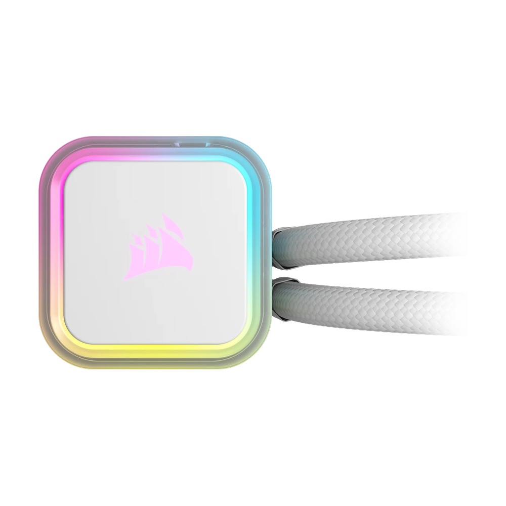 CORSAIR iCUE H150i RGB ELITE Liquid CPU Cooler - White