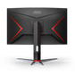 AOC C27G2Z2 27 Inch 250Hz FHD HDMI 2.0 0.5ms Curved Gaming Monitor - Black