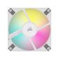 CORSAIR iCUE AF120 RGB SLIM 120mm PWM Twin Pack - White