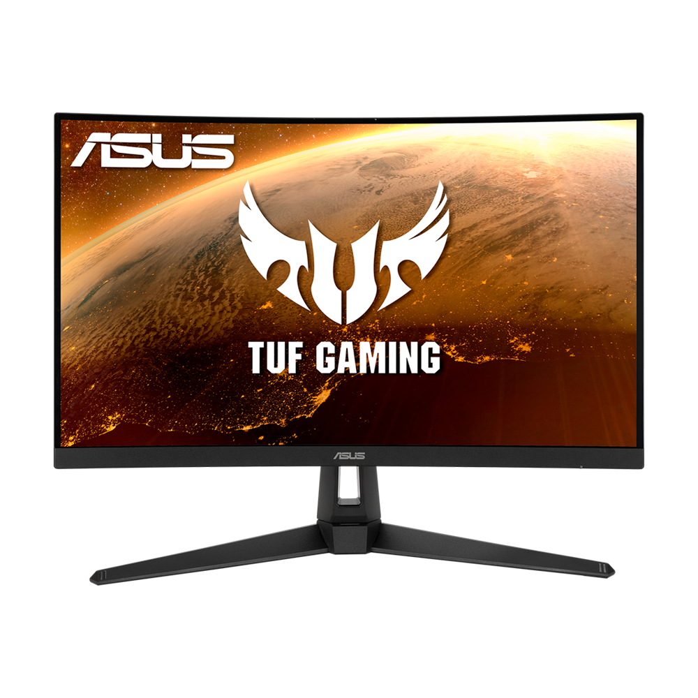 ASUS TUF GAMING VG27VH1B 27 Inch 165Hz FHD HDMI 2.0 1ms Curved Gaming Monitor - Black