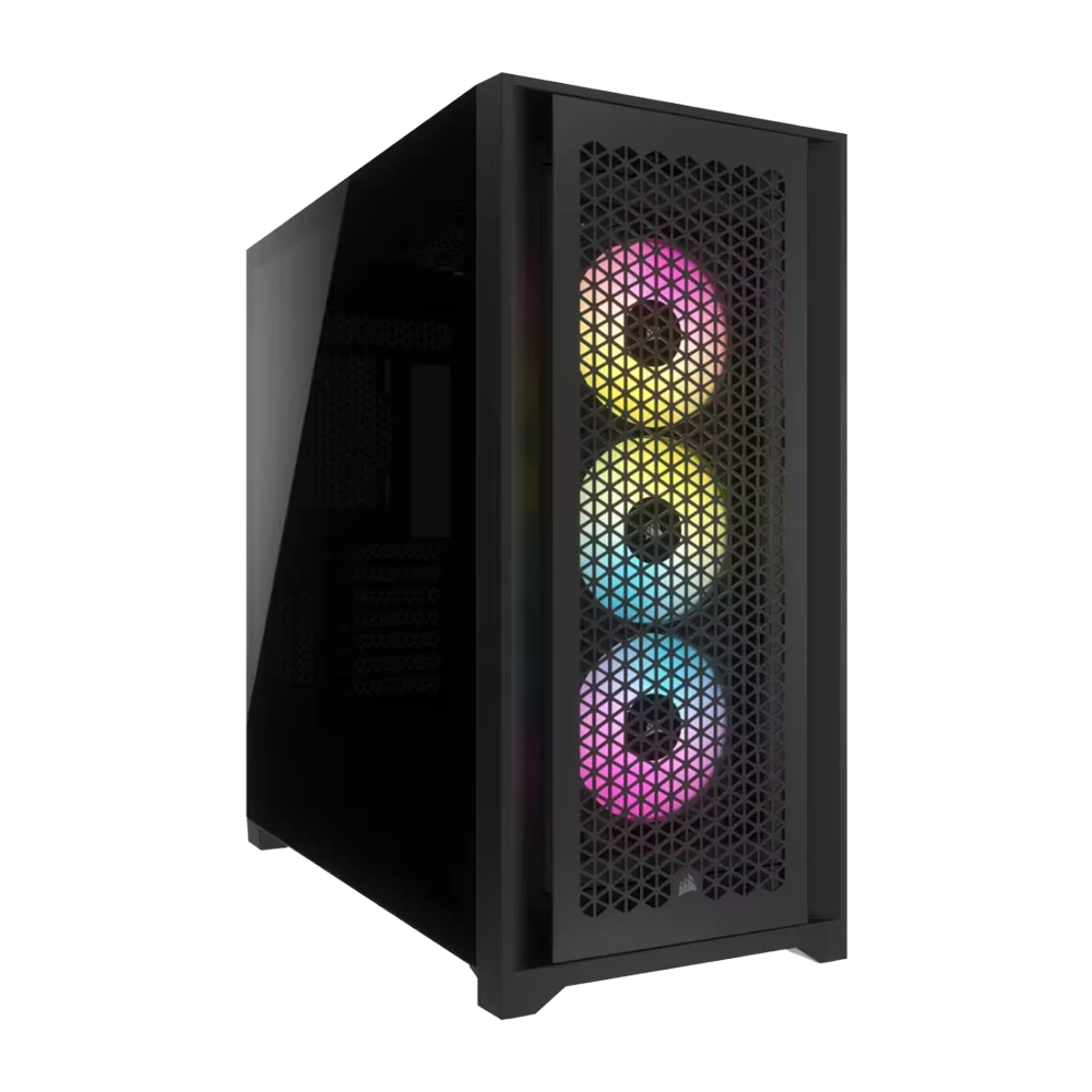 CORSAIR iCUE 5000D RGB Airflow Tempered Glass Mid Tower - Black
