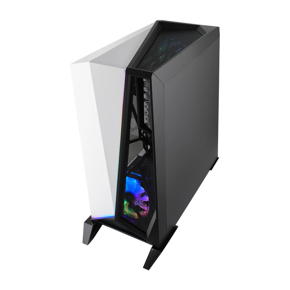 CORSAIR SPEC OMEGA Carbide Series RGB Mid Tower Case - White