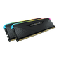 CORSAIR VENGEANCE RGB RS 64GB (2 x 32GB) DDR4 DRAM 3600MHz C18 Memory Kit - Black