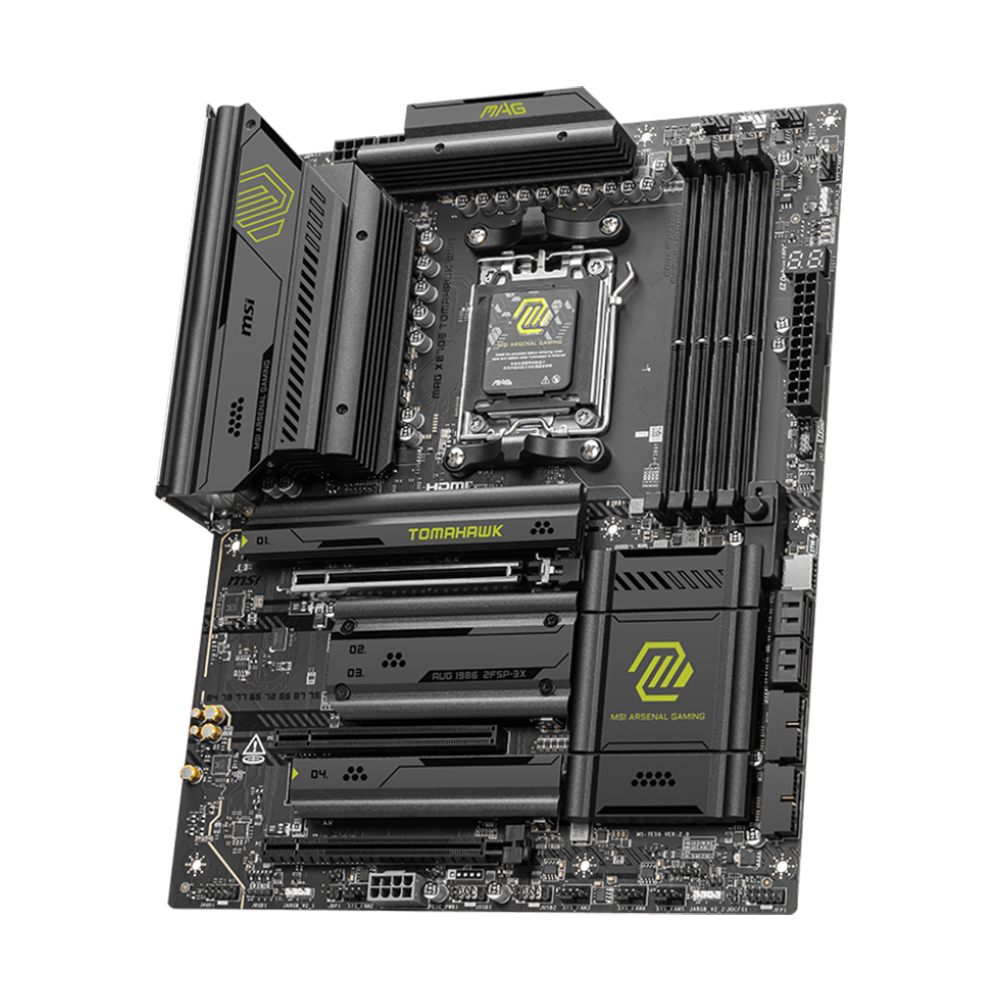 MSI MAG X870E TOMAHAWK WIFI DDR5 Motherboard - Black