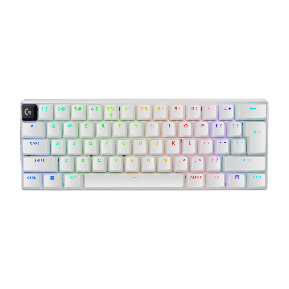 Logitech G PRO X 60 LIGHTSPEED RGB Wireless Mechanical Gaming Keyboard - White