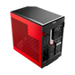 HYTE Dual Chamber Panoramic Tempered Glass ATX Case With 3 Fans - Black/Red