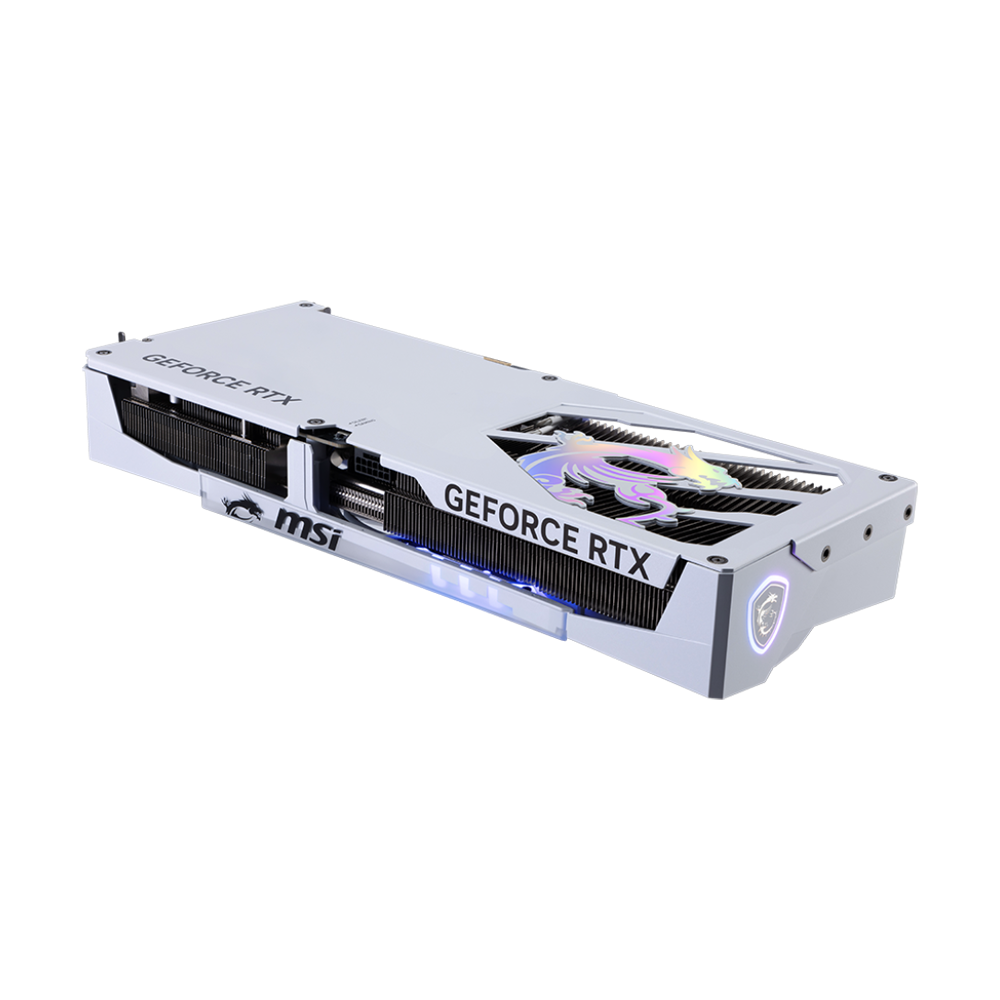 MSI Nvidia GeForce RTX 5080 GAMING TRIO OC 16GB Graphics Card - White