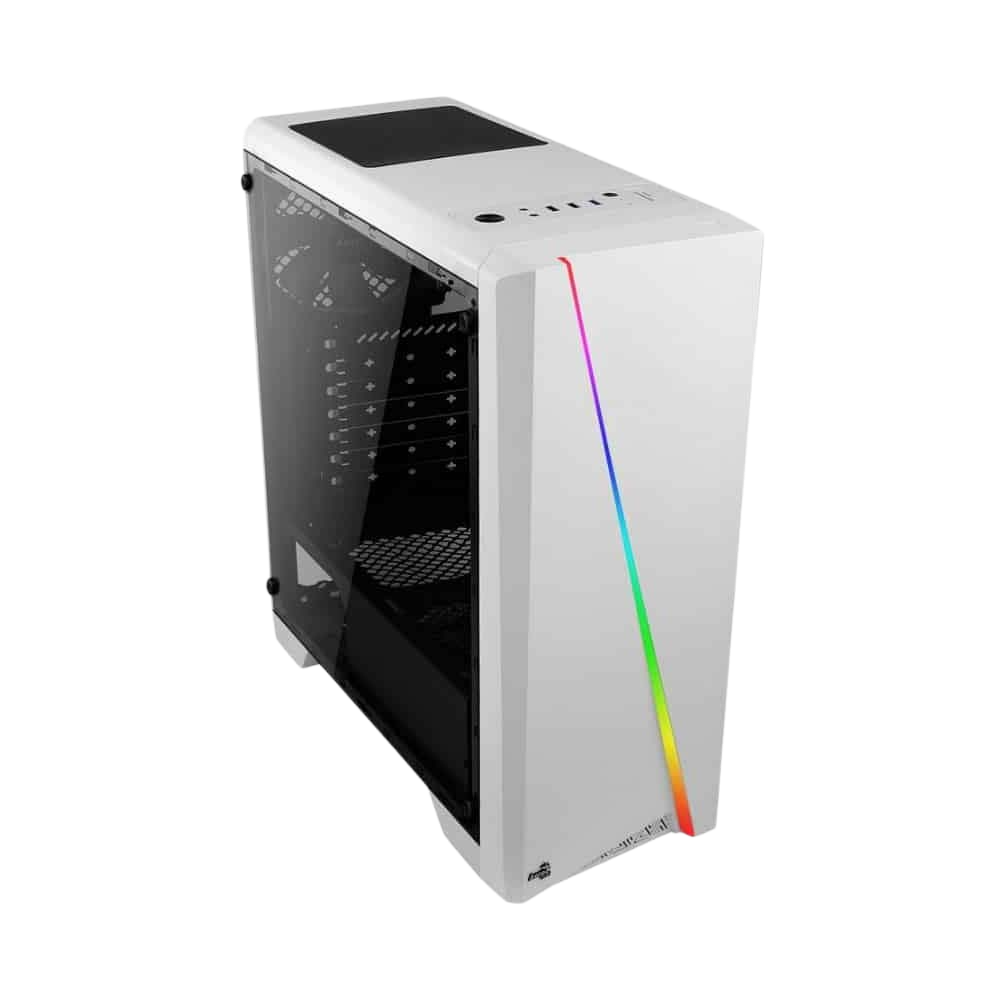 Aerocool Cylon RGB Mid Tower Case - White