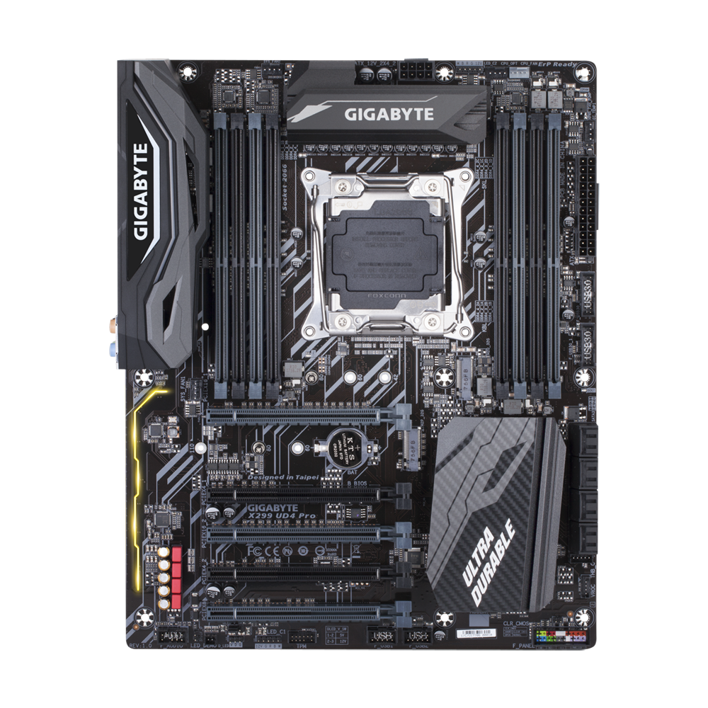 GIGABYTE X299 UD4 PRO DDR4 ATX Motherboard - Black