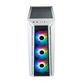 Cooler Master MasterBox MB520 Mesh ARGB ATX Mid Tower Case - White